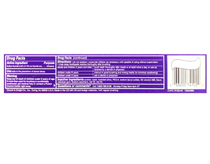 Close Up Close-Up Cinnamon Anticavity Flouride Toothpaste 6 Ounce (Pack of 6) - Image 3